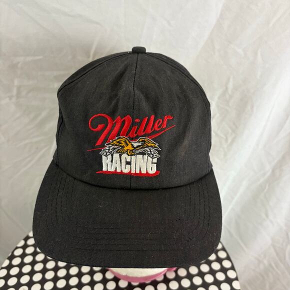 Miller Racing Rusty Wallace #2 Nascar Snapback Vintage Hat Cap K-Products - Picture 1 of 6